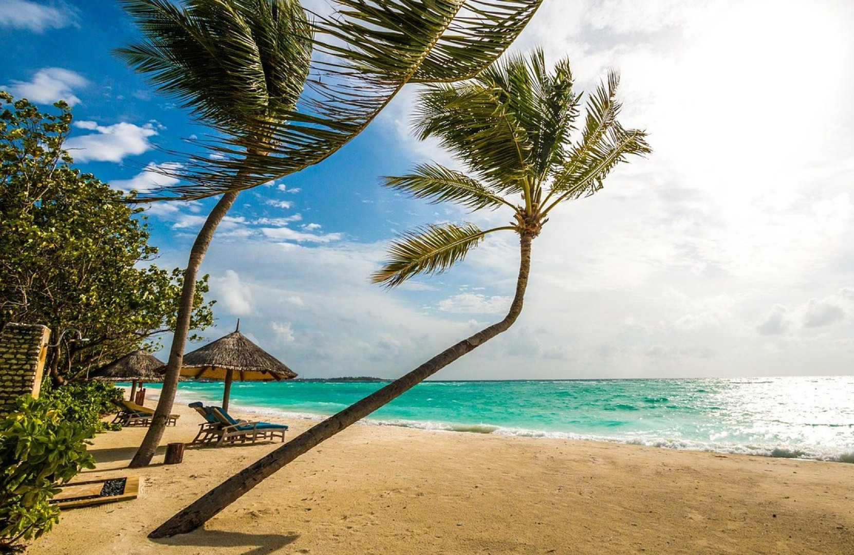 plage des maldives lors de vacances sans enfants