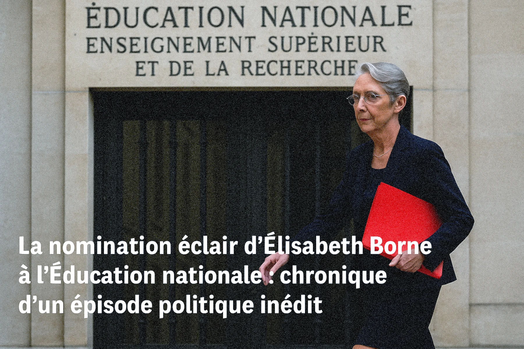 elisabeth borne ministre education nationale lecornu