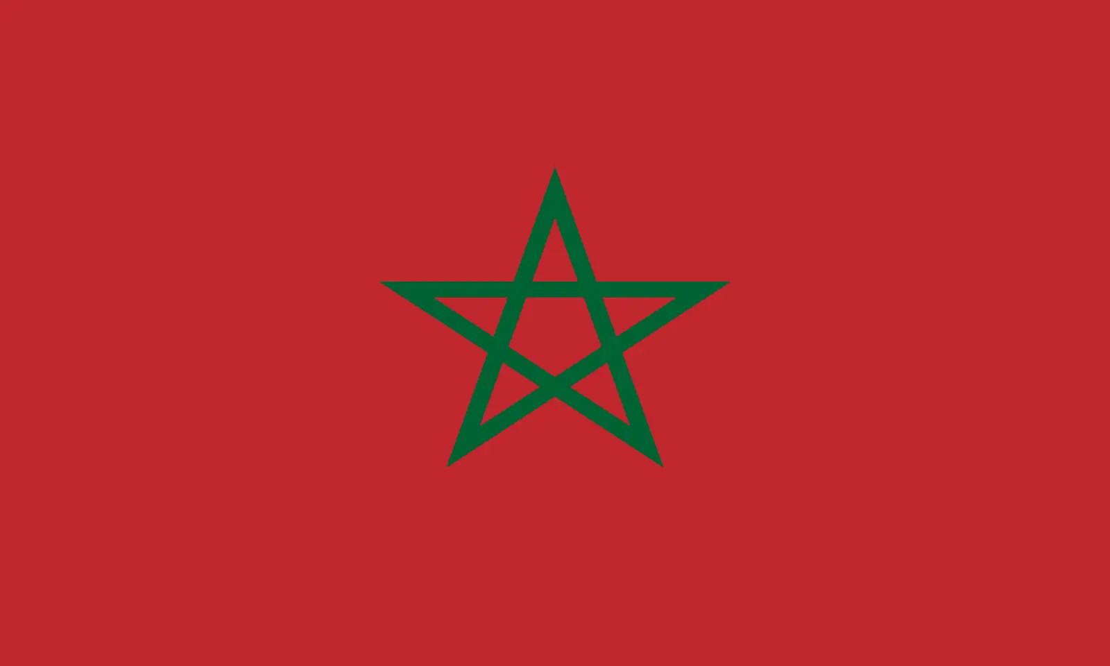 Drapeau Maroc