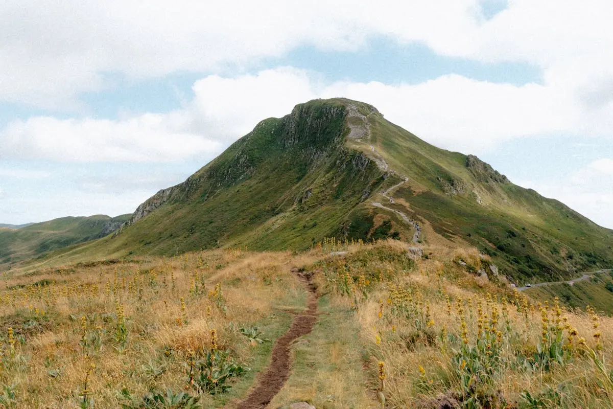 Puy de Sancy en Auvergne près de Clermont-Ferrand