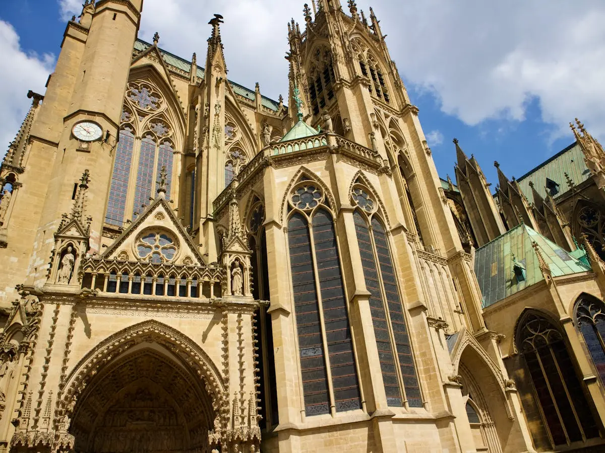 Architecture gothique de la cathédrale de Metz