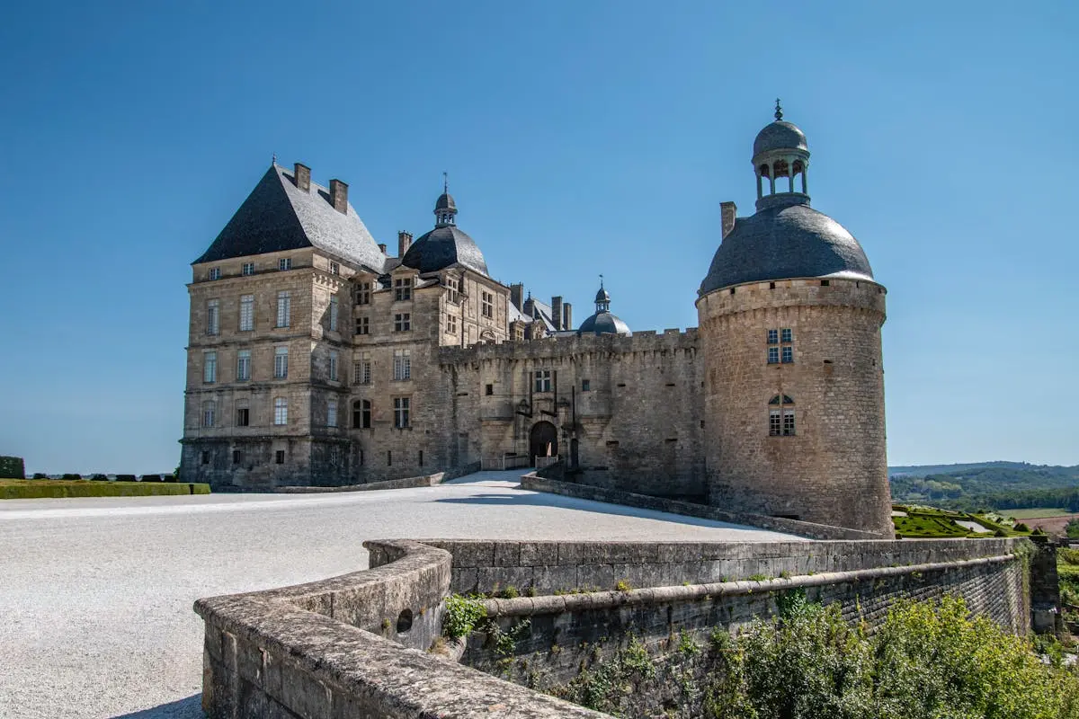 Explore the historic and majestic Hautefort Castle in Nouvelle-Aquitaine, France.