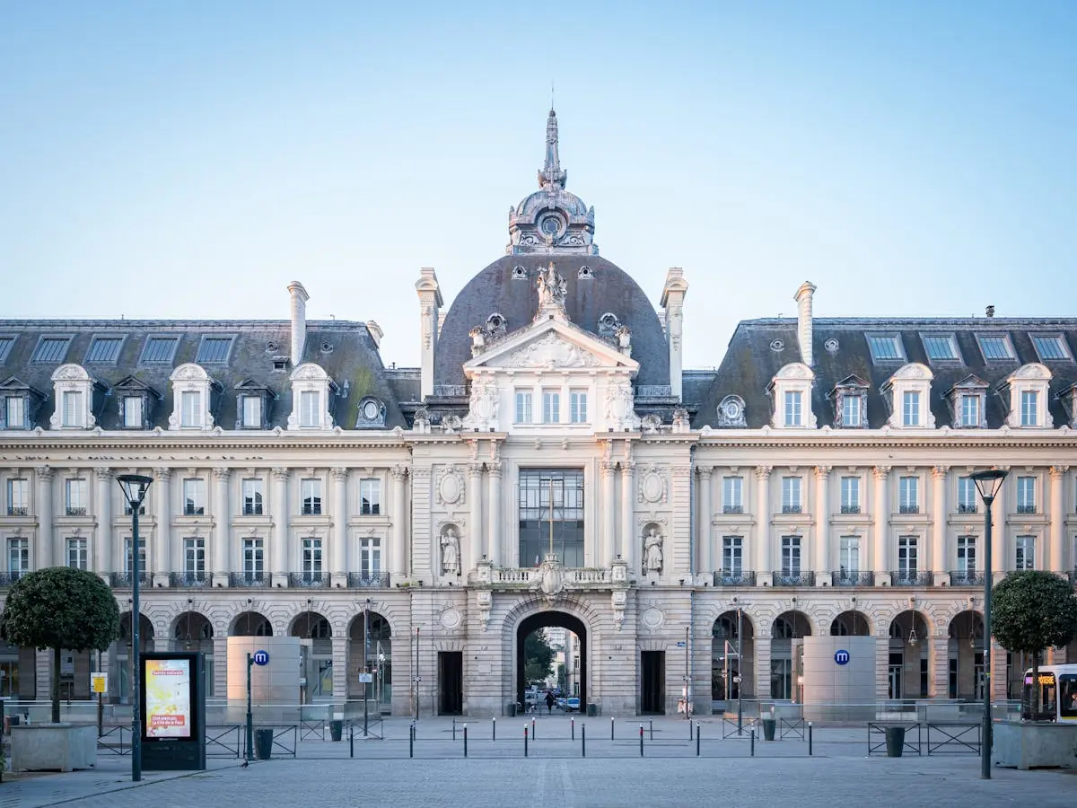 Mairie de Rennes avec son architecture baroque