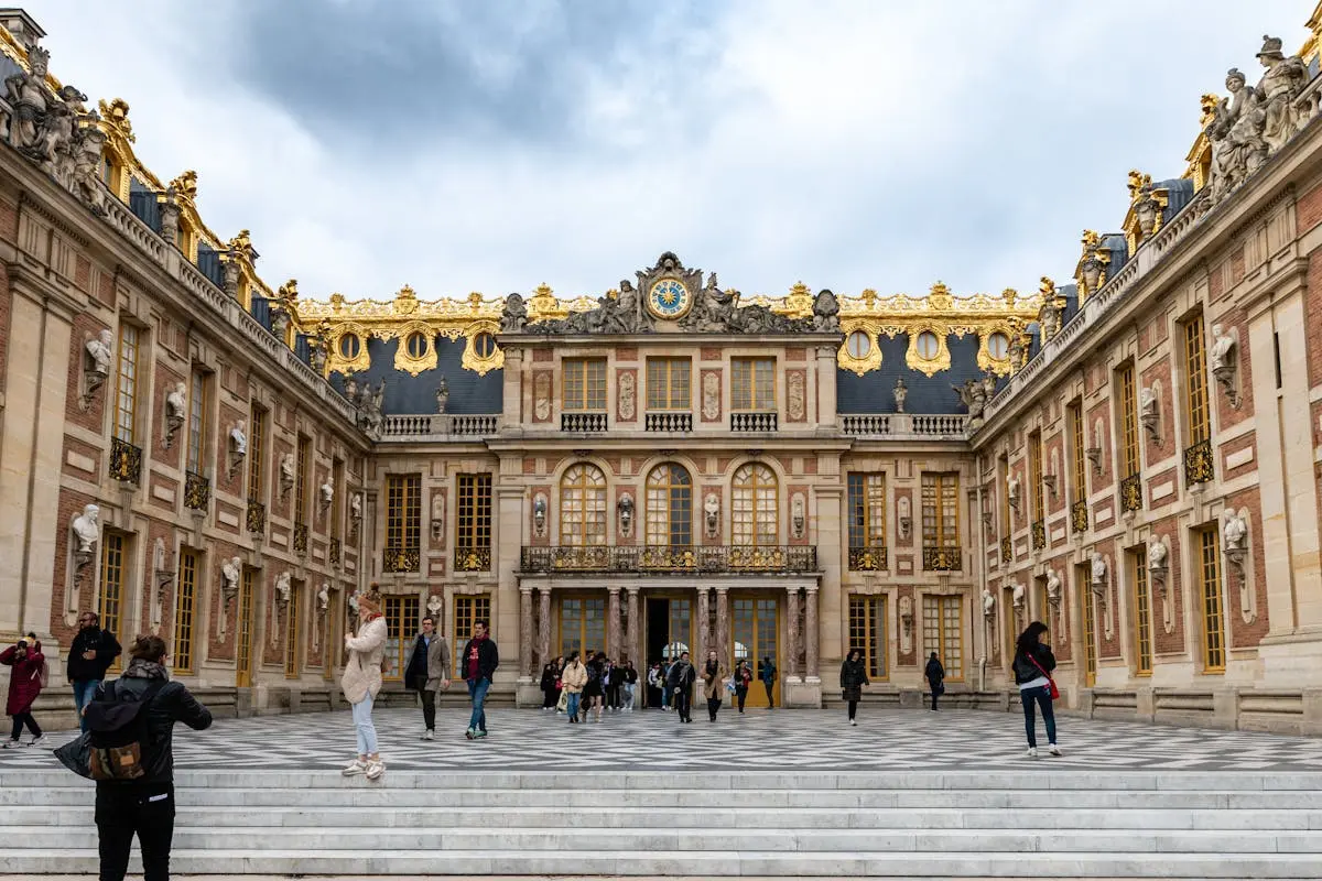 Façade baroque du Château de Versailles
