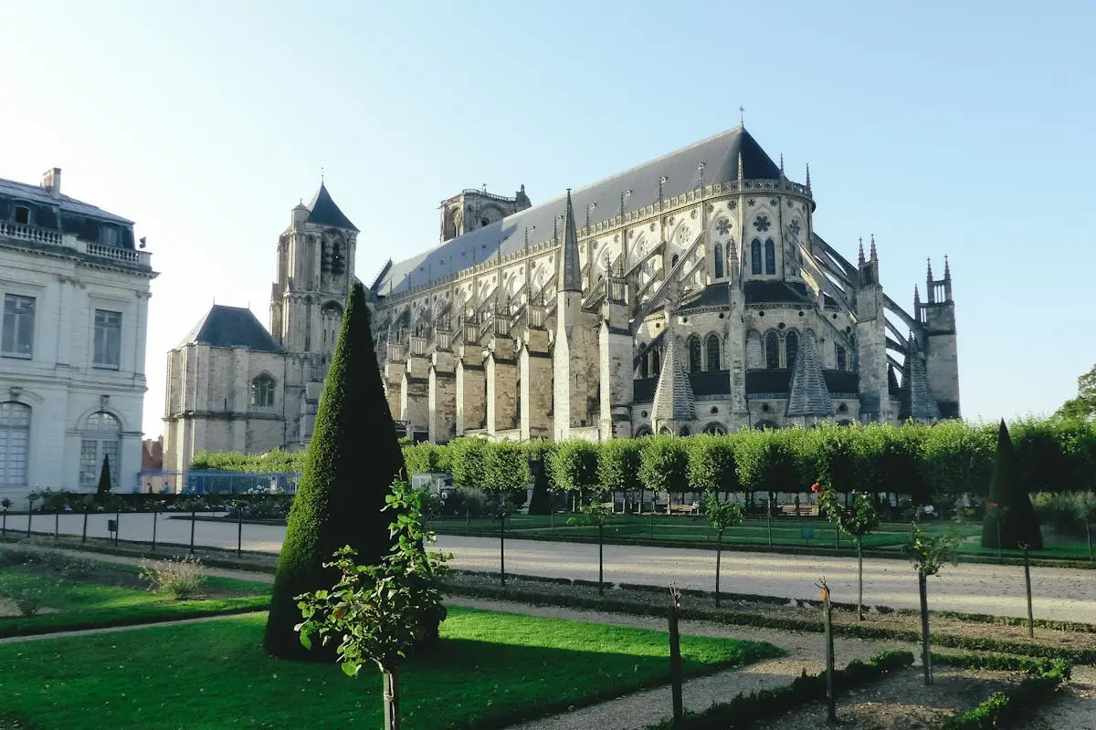 Cathédrale Saint-Étienne de Bourges, chef-lieu du Cher en région Berry